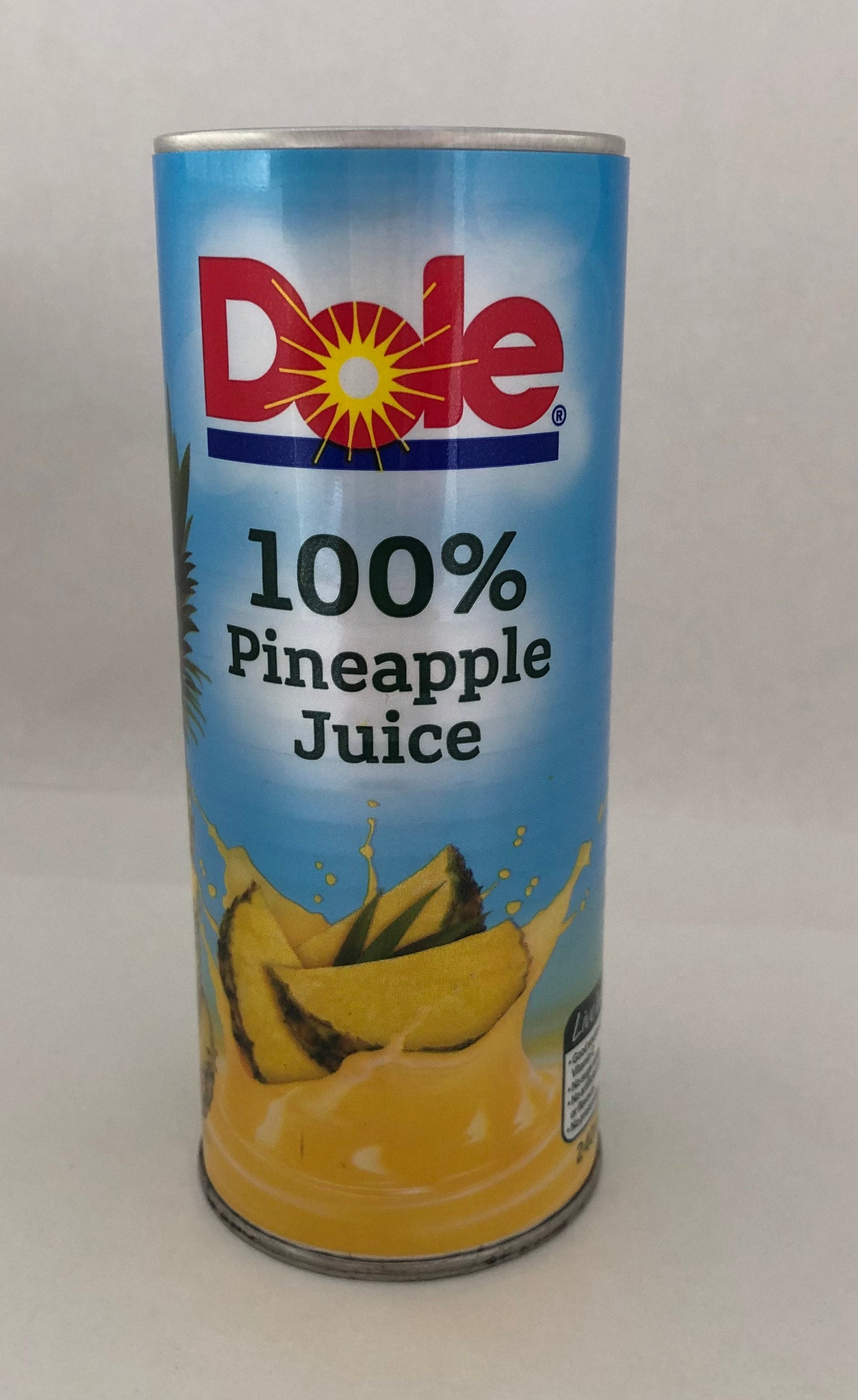 Dole 100 Pineapple juice in can 240ml